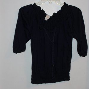 Red Camel Draw String Top Navy